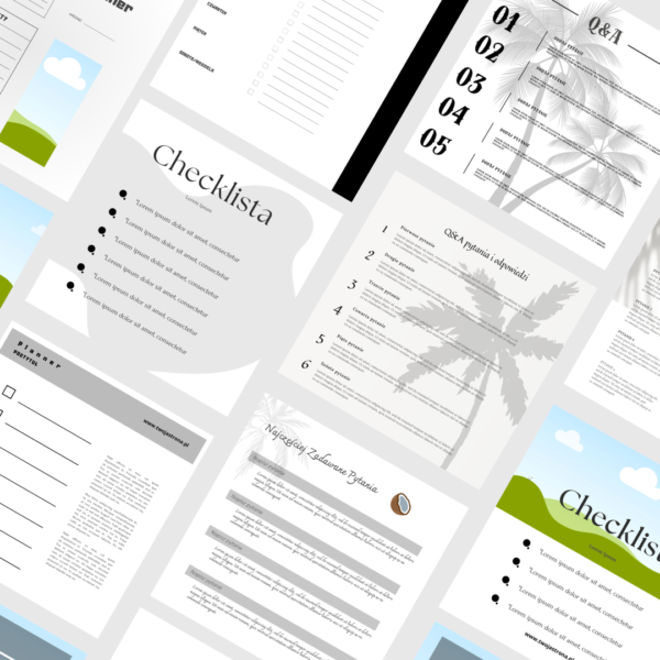 MOCKUPY (MRR I PLR) - Checlisty, Plannery, Q&A - obrazek 2