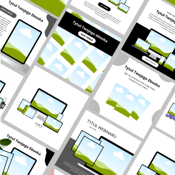 MOCKUPY (MRR I PLR) - Produkty cyfrowe, Kursy, Ebooki, Webinary - obrazek 2
