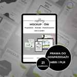 MOCKUPY (MRR I PLR) - Przywitanie, Kontakt, Podsumowanie, Call to Action