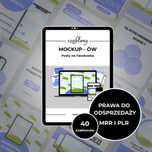 MOCKUPY (MRR I PLR) - Posty Na Facebooka