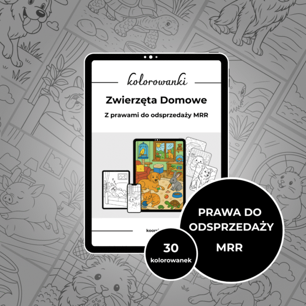 KOLOROWANKA (MRR) - Zwierzęta Domowe