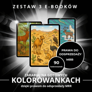 Zestaw Kolorowanek (MRR) - Zwierzęta Pustynne, Zwierzęta Leśne, Zwierzęta Polarne/Arktyczne