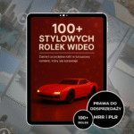 100+ STYLOWYCH ROLEK WIDEO (MRR i PLR)