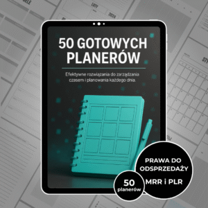 50 GOTOWYCH PLANERÓW (MRR i PLR)