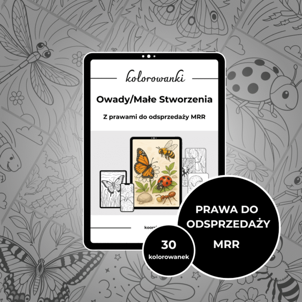 KOLOROWANKA (MRR) - Owady/Małe Stworzenia
