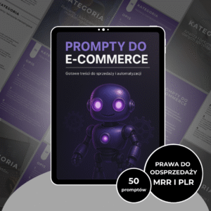 PROMPTY DO E-COMMERCE (MRR i PLR)