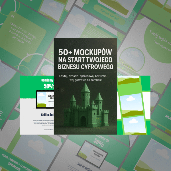50+ MOCKUPÓW NA START TWOJEGO BIZNESU CYFROWEGO (MRR i PLR) - obrazek 2