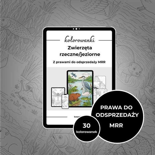 KOLOROWANKA (MRR) - Zwierzęta Jeziorne/Rzeczne