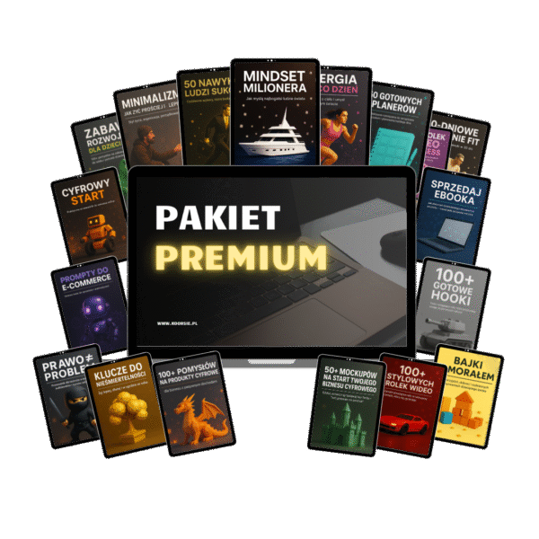 PLAN DZIAŁANIA BIZNESU ONLINE - Pakiet PREMIUM (MRR i PLR)